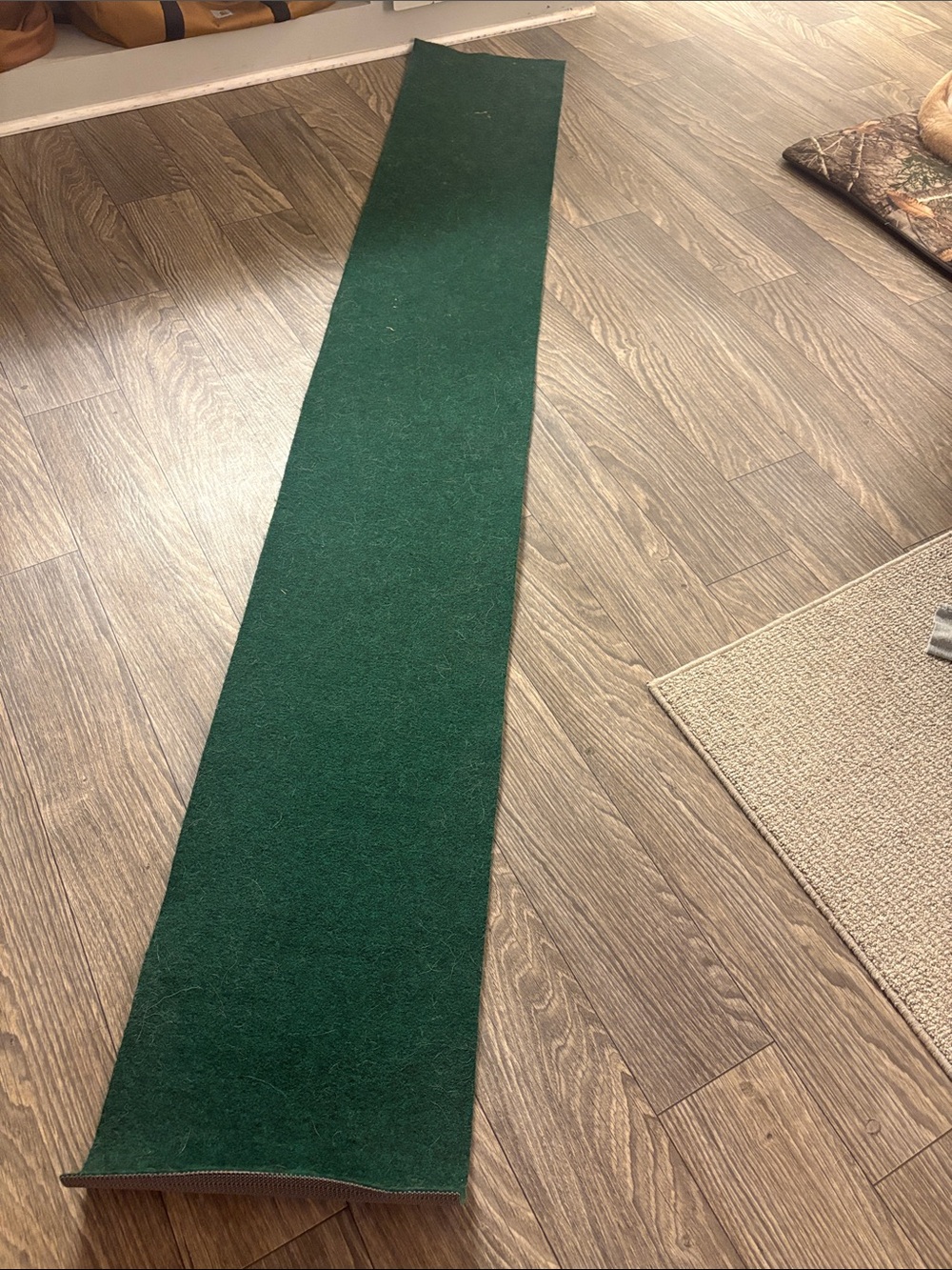 Callaway Deluxe Putting Mat Green and Black
